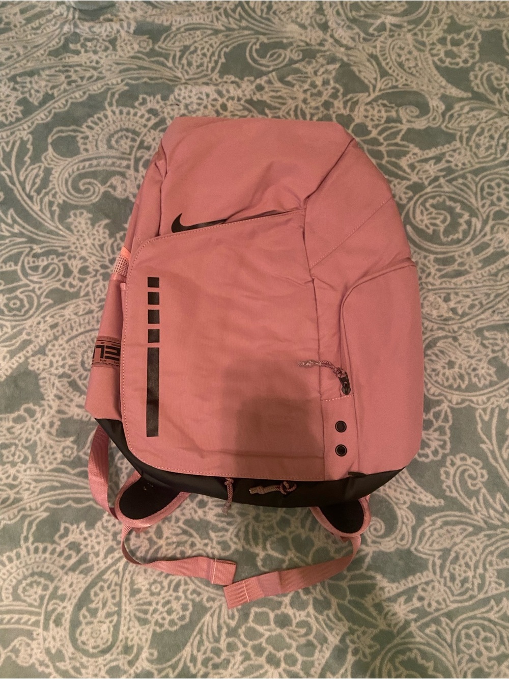 Nike Pink Women's Backpack with Black Accents